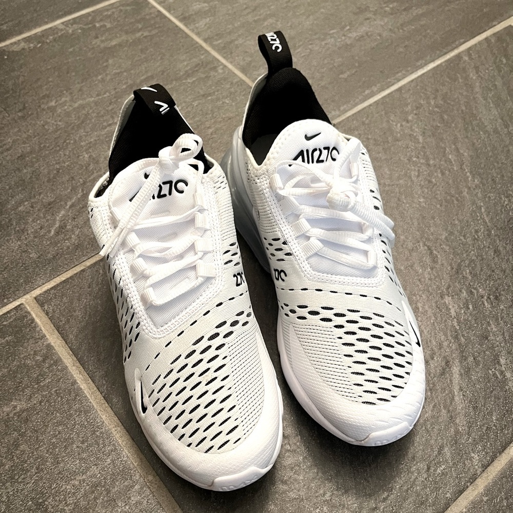 Air Max 270 White/White Black